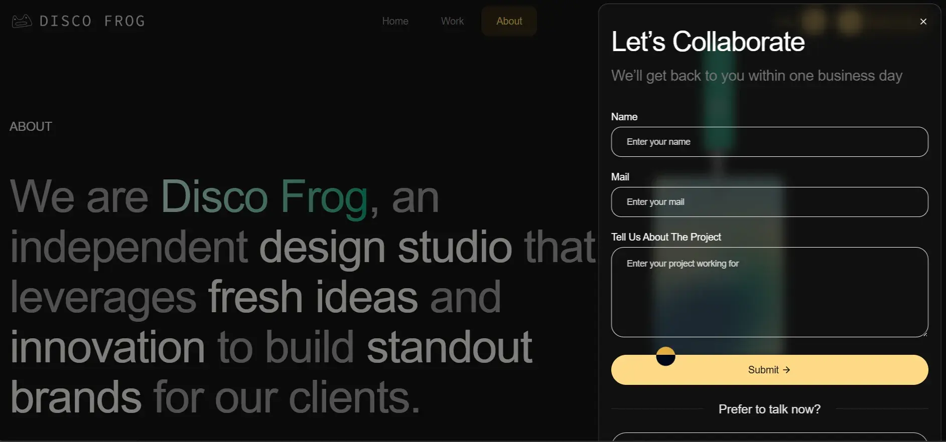 disco frog studio, screen 8