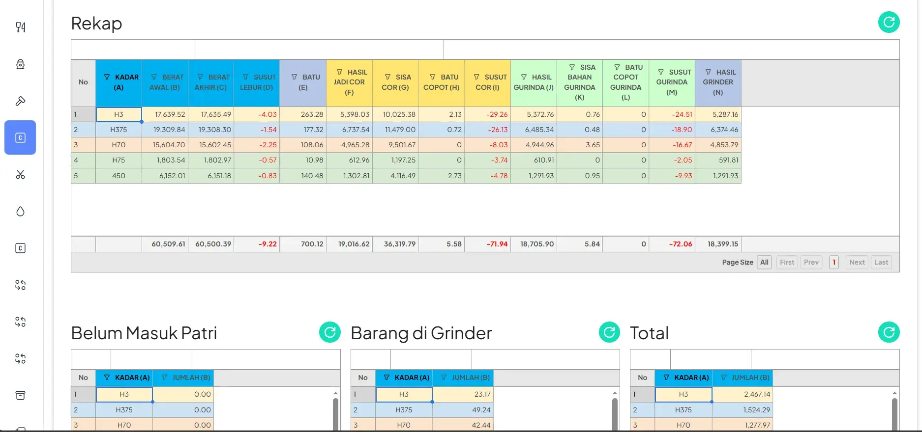 emas app, screen 2