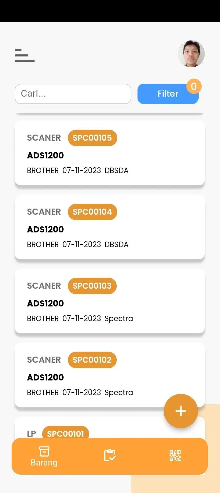 spectra mobile, screen 4
