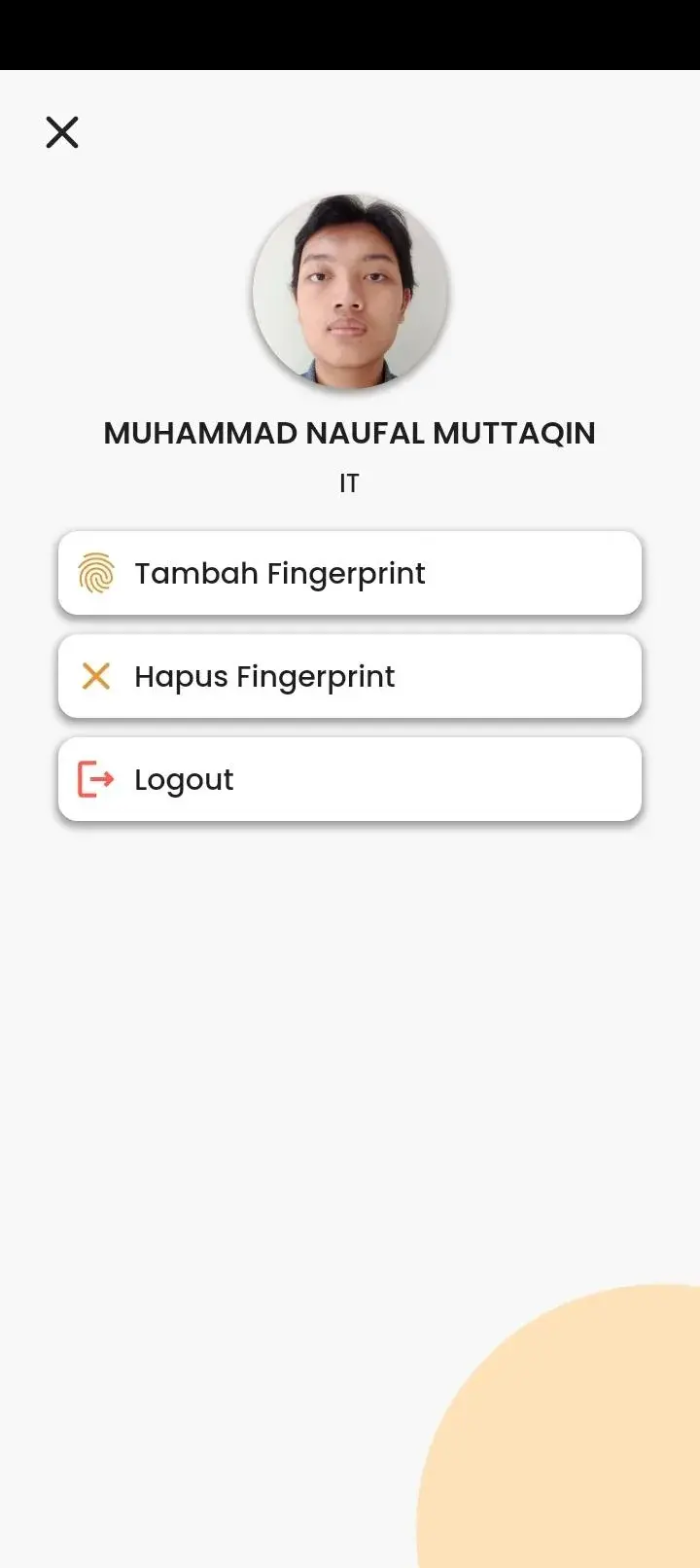 spectra mobile, screen 5